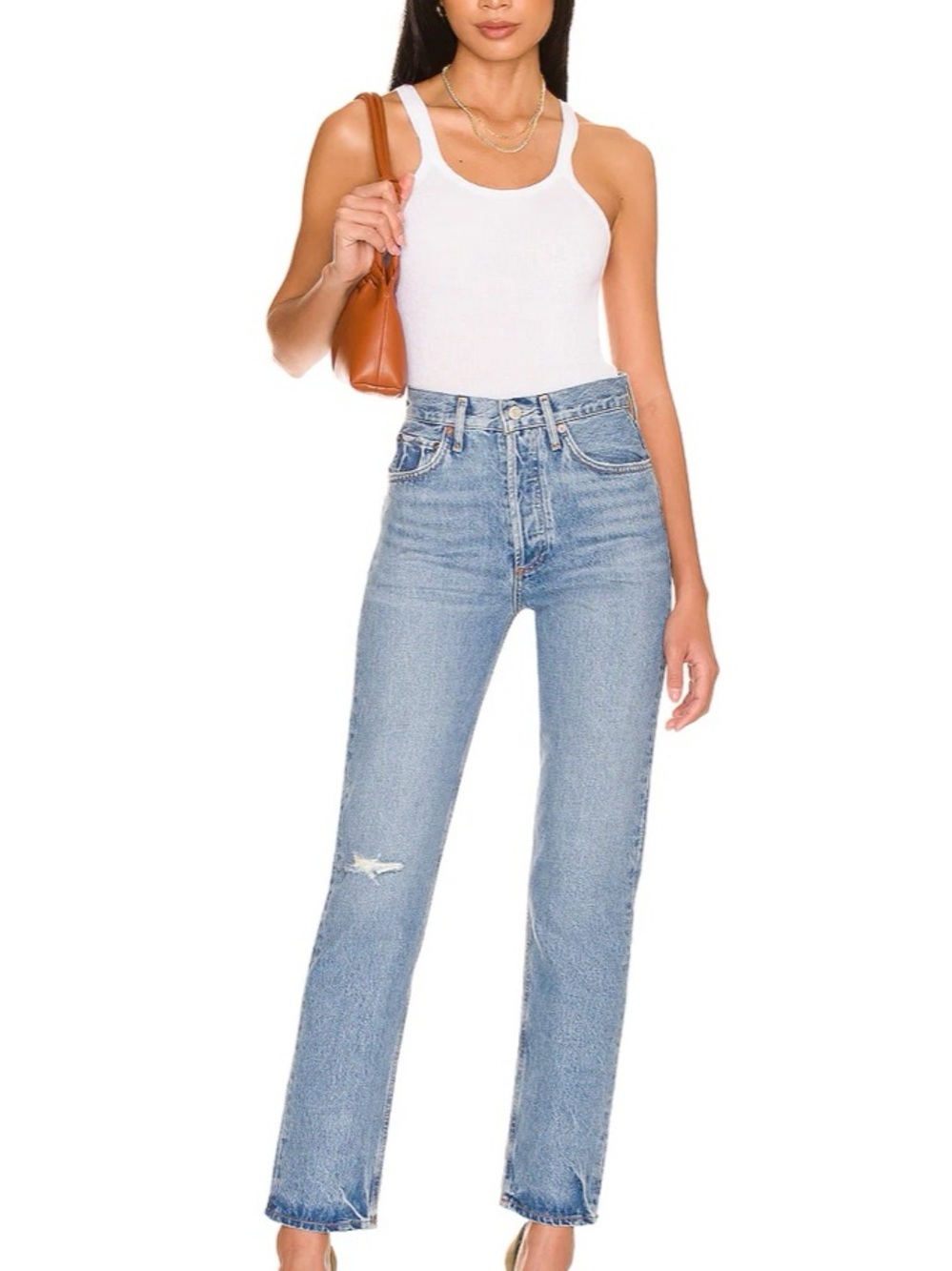 AGOLDE 90s Pinch Waist Jeans Abstract Size 23
